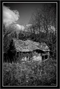 french ruined barn